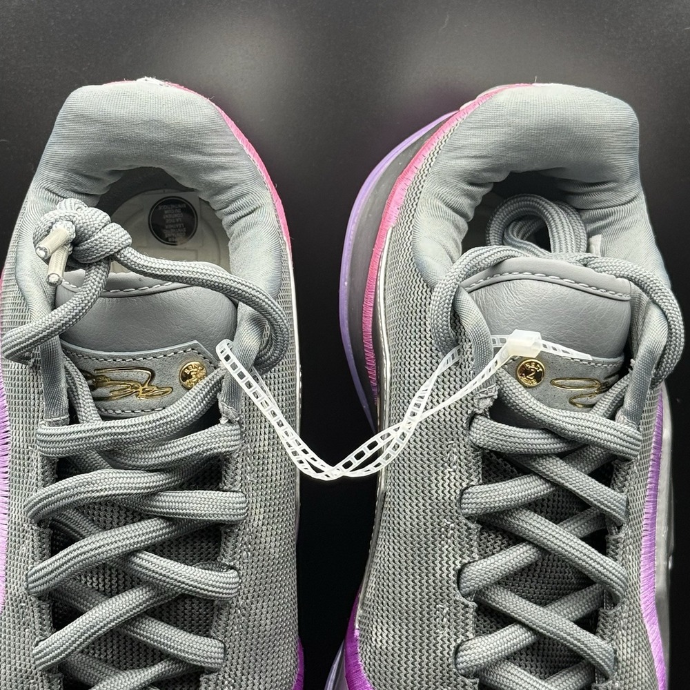Nike Lebron 23 LUX Bubble Boy Purple Grey Basketball IF0694-002 Mens Size 8 - Picture 10 of 13